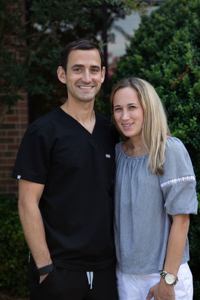 Dr. Andy Pernell and his wife, Summit Family Dentistry in Denver, North Carolina